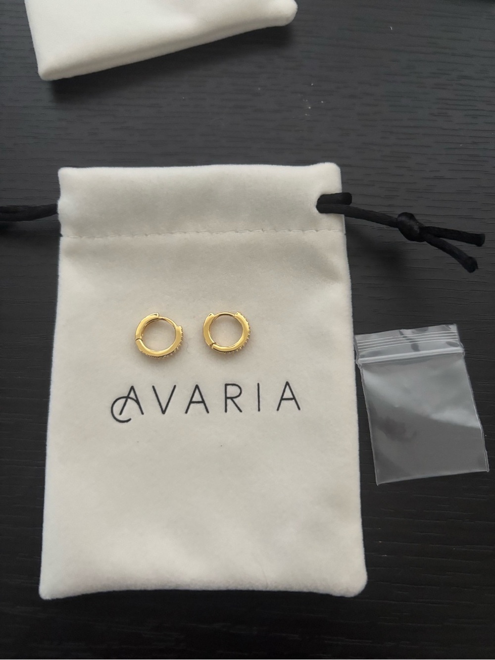 Avaria Gold Huggie Hoop Earrings - Classic Everyday Style